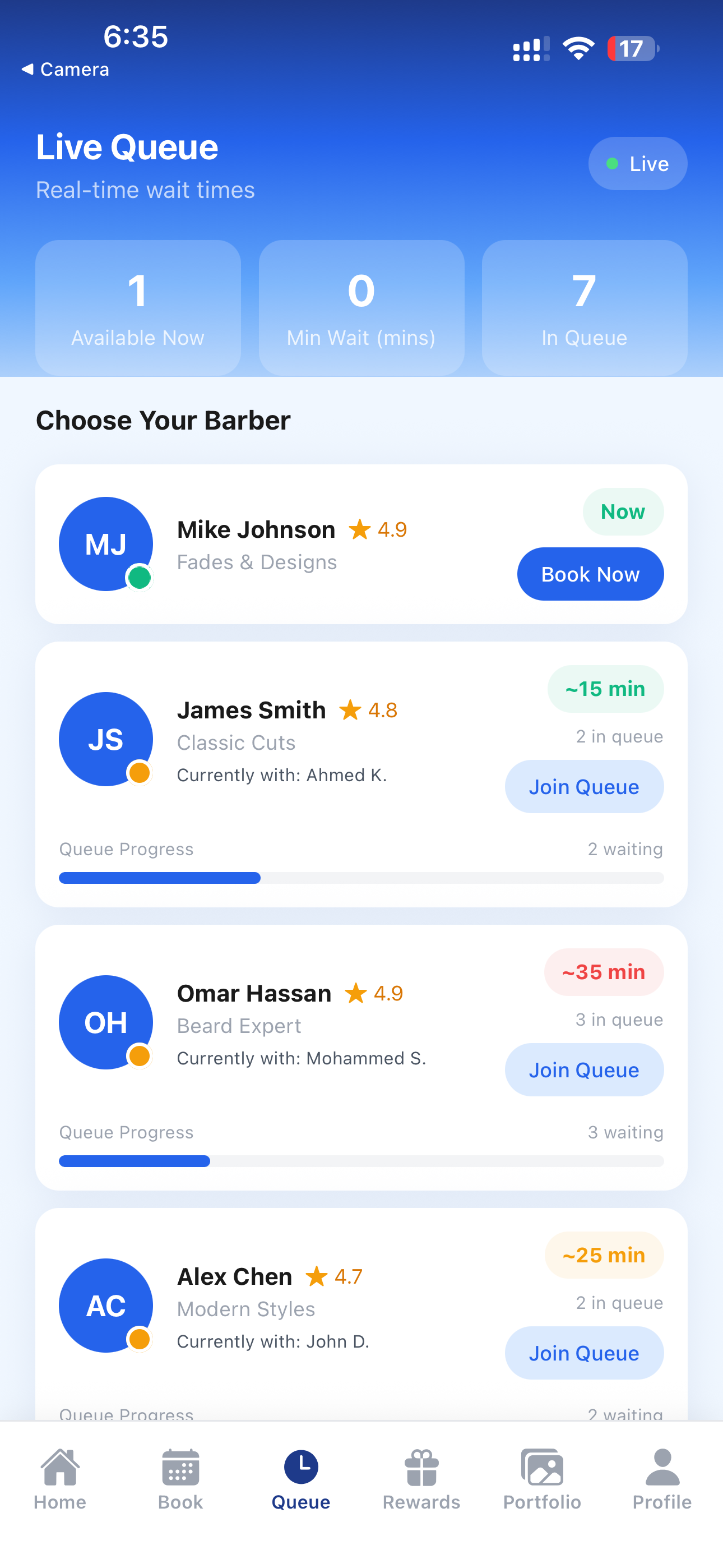 Back Alive Barbershop screenshot 3