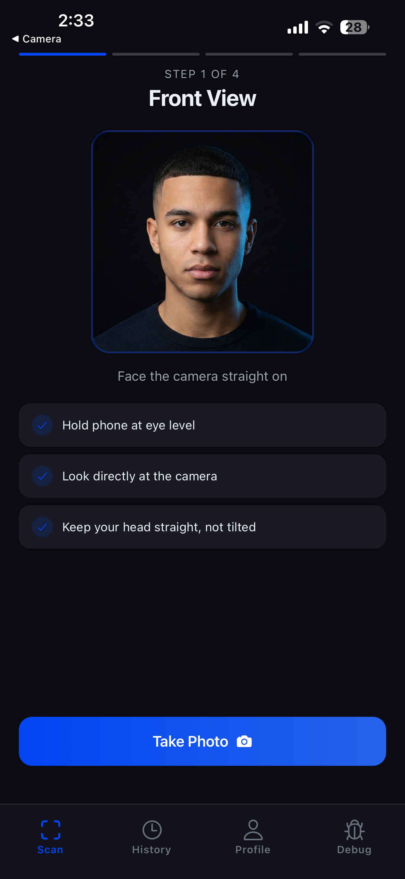 FadeCheck AI screenshot 2